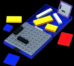 Hot Mondrian Blocks Blue Edition Denkspellen