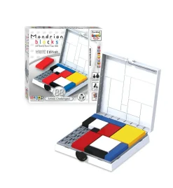 Hot Mondrian Blocks White Edition Denkspellen