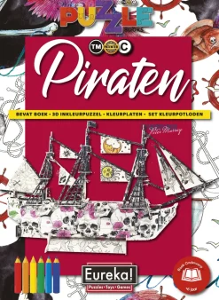 Outlet Puzzelboek 3D Piraten Creatief