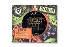 Hot Steampunk Puzzel Bruin Set 9-delig Breinbrekers|STEAM