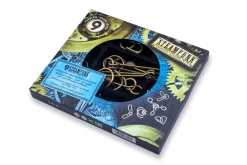 Outlet Steampunk Puzzel Blauw Set 9-delig Breinbrekers|STEAM