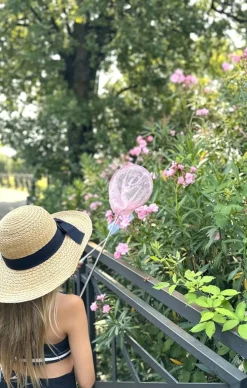 Clearance Telescopisch Schepnet Roze Buitenspeelgoed