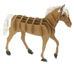 Outlet 3D Papiermodel Haflinger Paard Creatief