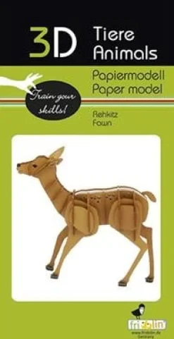 New 3D Papiermodel Reekalf Creatief