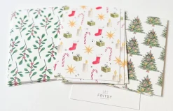 Best Kerstkaart Hulsttakken met Envelop Wenskaarten