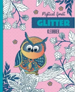 Clearance Glitter kleurboeken - Mystical Forest Kleurboeken