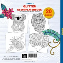 Discount Glitter Kleurplaten Boek Animals Creatief|Bekijk Alles