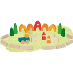 Discount Bouwblokken My Little Village Hout Open Ended Play