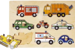 Hot Knoppuzzel Voertuigen Knoppuzzels|Houten Puzzels