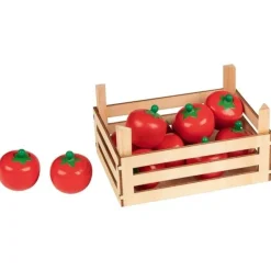 Clearance Tomaten in Kistje Hout Pretend Play / Rollenspel