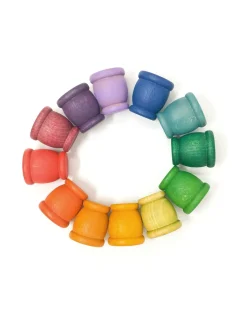 Hot Mates Houten Kopjes 12-delig 18-183 Open Ended Play