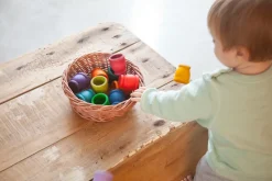 Hot Mates Houten Kopjes 12-delig 18-183 Open Ended Play