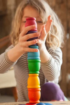 Hot Mates Houten Kopjes 12-delig 18-183 Open Ended Play