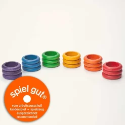 New Rings Houten Ringen 18-delig 15-115 Open Ended Play