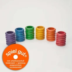 Hot Rings Houten Ringen 36-delig 15-116 Open Ended Play