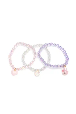 Best Armband Happy Bunny Bracelet 3-delig Sieraden