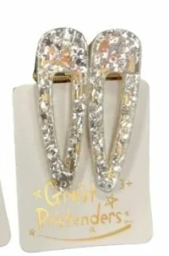 Online Haarclips Gel Sparkle Set 2-delig Sieraden