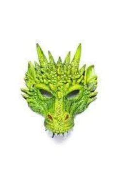Best Masker Draak Groen Verkleedkleding