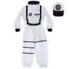 Verkleedkleding Astronaut (jumpsuit w/hat) size 5-6 Verkleedkleding