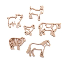 Uitstekers Boerderijdieren Open Ended Play