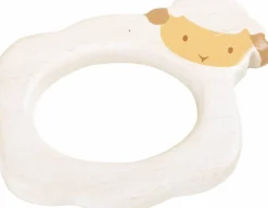 Grijpfiguur Grijpring Schaap Hout Babyspeelgoed|Schoen-/ Sinterklaascadeautjes