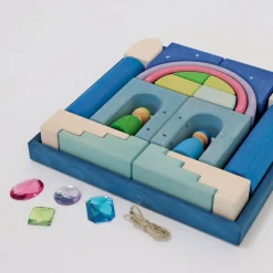 Blokkendoos Bouwwereld Poollicht Open Ended Play