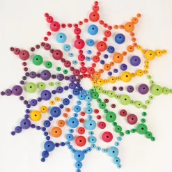 Hot Houten Regenboog Kralen set 36-delig 10240 Open Ended Play