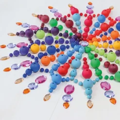 Hot Houten Regenboog Kralen set 36-delig 10240 Open Ended Play