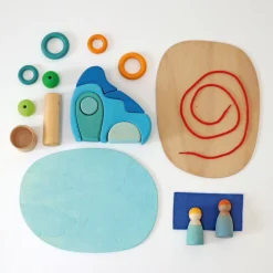 Best Houten Speelwereld Bij het Water 07601 Open Ended Play