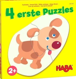 New 4 Eerste Puzzels Jonge dieren 2pcs Legpuzzels