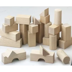 Discount Bouwblokken Basispakket Hout Open Ended Play