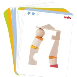 Hot 3D Compositiespel Blokken Scheve Torens Open Ended Play