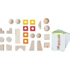 Hot 3D Compositiespel Blokken Scheve Torens Open Ended Play