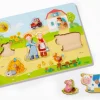 Clearance Inlegpuzzel Op de boerderij 8pcs Knoppuzzels
