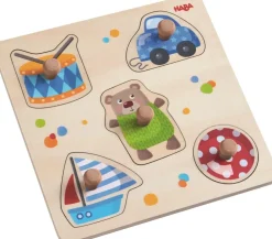 Clearance Inlegpuzzel Speelgoed 5pcs Knoppuzzels