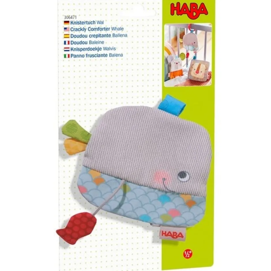 New Knisperdoekje Walvis Babyspeelgoed