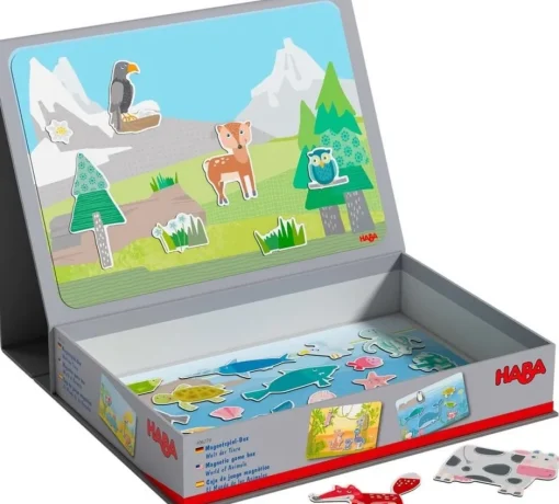 Magneetspeldoos Wereld van de dieren Magnetisch Speelgoed