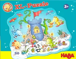 Hot Puzzel Draak Fonkelvuur XL Puzzelparty 20-pcs Legpuzzels