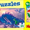 Clearance Puzzels Draken 24pcs set 2-delig Legpuzzels