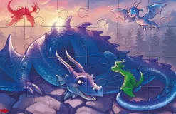 Clearance Puzzels Draken 24pcs set 2-delig Legpuzzels