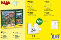 Clearance Puzzels Draken 24pcs set 2-delig Legpuzzels