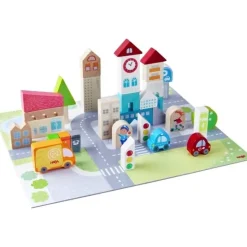 Hot Speelwereld Puzzel Stadsleven Open Ended Play