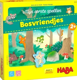 Spel - Mijn eerste spellen - Bosvriendjes (Nederlands) Haba Spellen|Spellen Voor 1 Speler