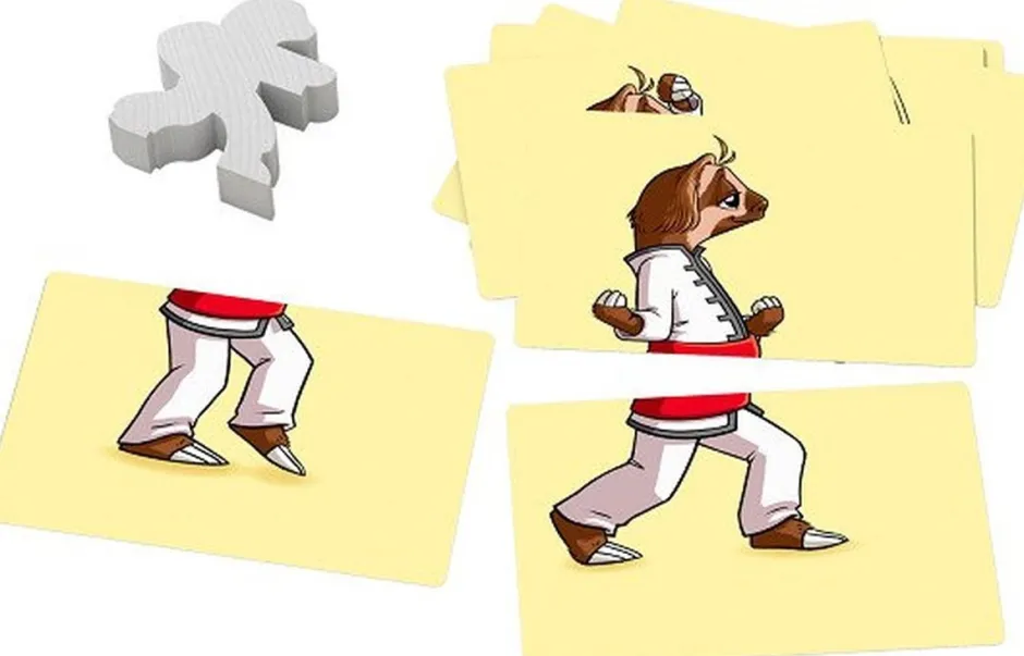 New Supermini Spel - Kung Luiaard (Nederlands) Haba Spellen