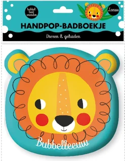 New Handpop badboekje Leeuw Badboeken