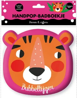 Handpop badboekje Tijger Badboeken