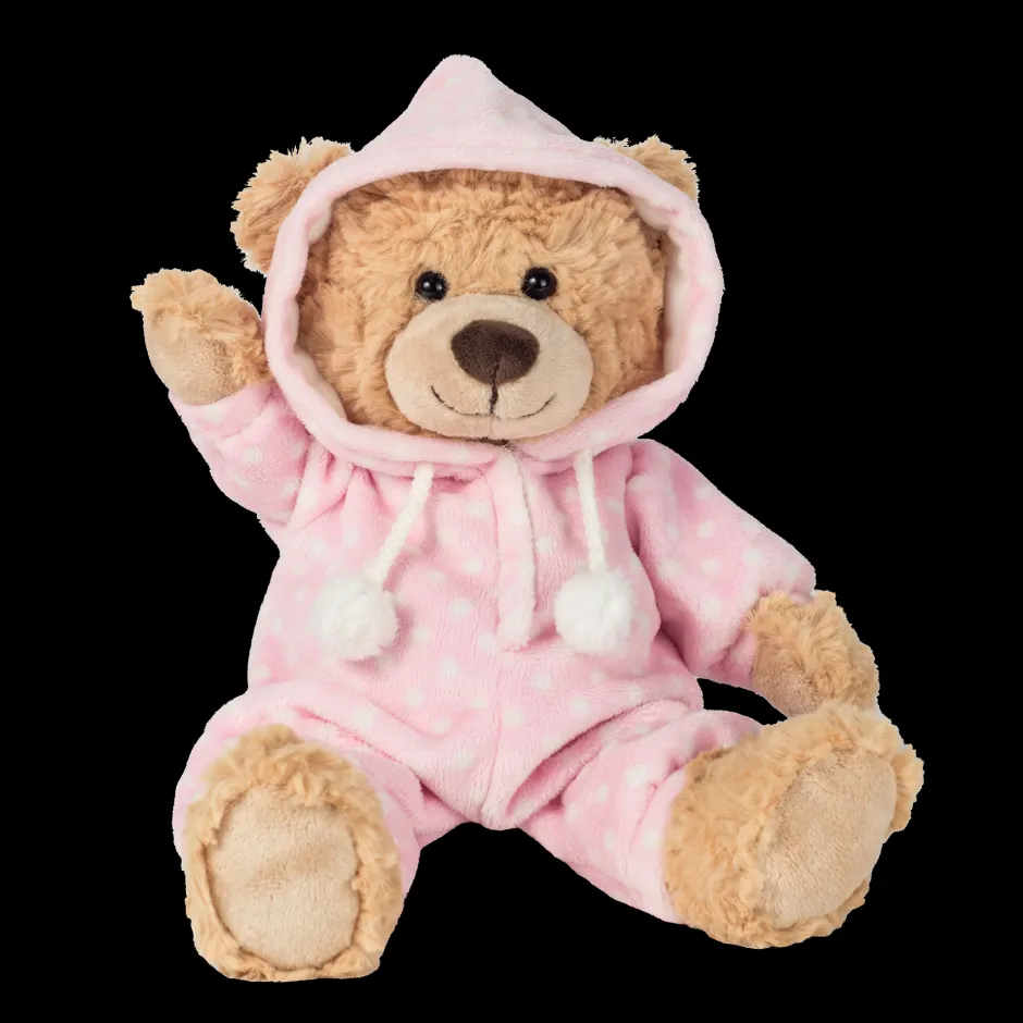 Clearance Knuffel Beer met Pyjama Roze Kraamcadeaus