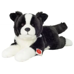 Hot Knuffel Hond Border Collie Liggend 45 cm Hermann Teddy Collection