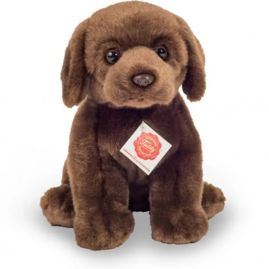 Hot Knuffel Hond Labrador Bruin Hermann Teddy Collection