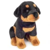 Outlet Knuffel Hond Rottweiler Zittend 30cm Hermann Teddy Collection